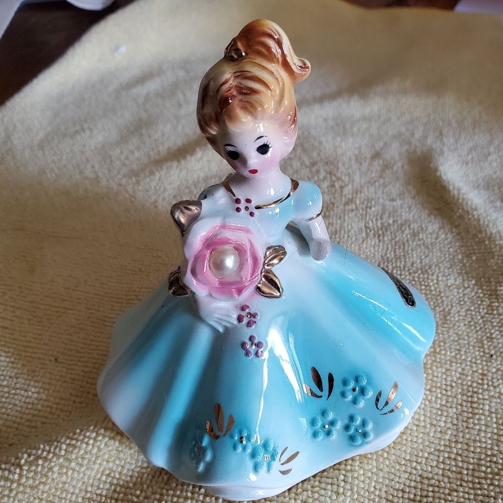 Vintage Josef Originals Birthday June Pearl - Picture 2 of 6